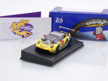 Sparky Y270 # Porsche 911 RSR-19 Hyperpole LMGTE Pro 24h Le Mans 2021 " Hub Auto Racing " 1:64