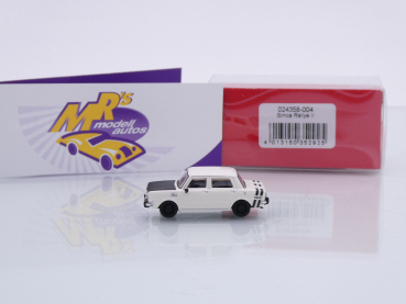 Preview: Herpa 024358-004 # Simca Rallye II " weiß-schwarz " 1:87