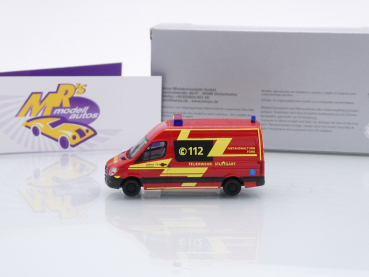 Preview: Herpa 954563 # Mercedes-Benz Sprinter '13 Kasten " Feuerwehr Stuttgart " 1:87