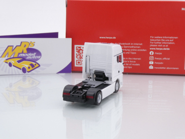 Preview: Herpa 317108 # MAN eTGX 2-achs Zugmaschine " weiß " 1:87