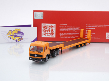 Herpa 317078 # Mercedes-Benz NG 80 Tieflade-Sattelzug " Deutrans " 1:87