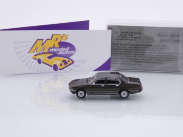 Preview: Minichamps 870020400 # BMW 733i E23 Limousine Baujahr 1977 " dunkelgrünmetallic " 1:87