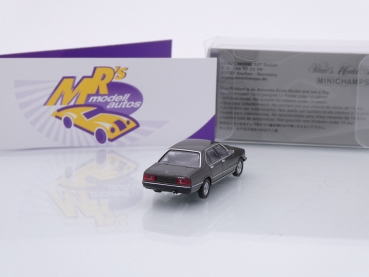 Preview: Minichamps 870020400 # BMW 733i E23 Limousine Baujahr 1977 " dunkelgrünmetallic " 1:87