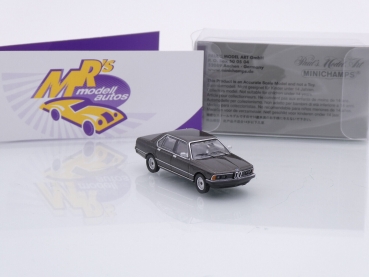 Preview: Minichamps 870020400 # BMW 733i E23 Limousine Baujahr 1977 " dunkelgrünmetallic " 1:87