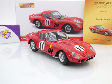 CMC M-249 Ferrari 250 GTO N°11 - Surtees/Parkes - 1000 Km Paris Monthléry - 1/18