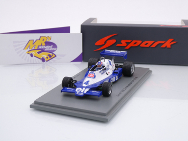 Spark S7238 # Tyrell 008 F1 Nr.4 2nd Österreich GP 1978 " Patrick Depailler " 1:43