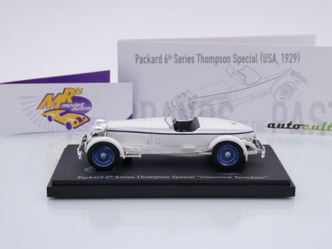 Preview: Autocult 02032 # Packard 6th Series Thompson Special Cabriolet Baujahr 1929 " weiß " 1:43