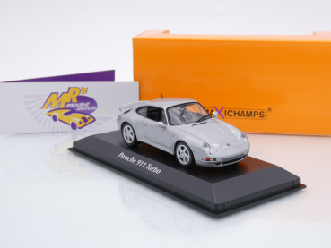 Maxichamps 940069205 # Porsche 911 (993) Turbo Baujahr 1995 " silbermetallic " 1:43