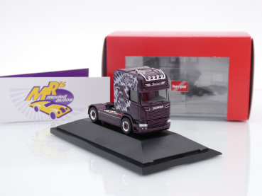 Preview: Herpa 111102 # Scania R'13 TL 2-achs Zugmaschine " Stelzl Transporte " 1:87