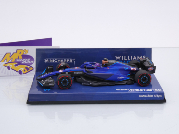 Preview: Minichamps 417230123 # Williams FW45 F1 Nr.23 Formel 1 Saison 2023 " Alex Albon " 1:43