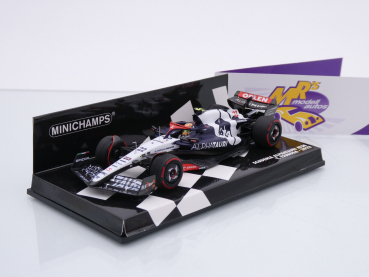 Minichamps 417230122 # Alphatauri AT04 F1 Nr.22 Formel 1 Saison 2023 " Yuki Tsunoda " 1:43