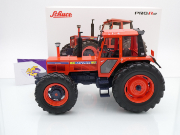 Preview: Schuco PRO.R 00259 # Same Hercules 160 Traktor Baujahr 1979 " orangerot " 1:18