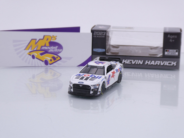 Lionel Racing CX42365MB1KH # Ford Mustang NASCAR 2023 " Kevin Harvick - Mobil 1 White " 1:64