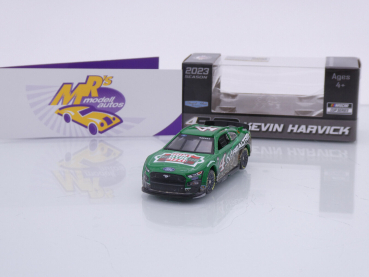 Lionel Racing CX42365HBGKH # Ford Mustang NASCAR 2023 " Kevin Harvick - Hunt Brothers Pizza / Realtree Camo Green " Foil Number " " 1:64