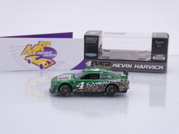 Preview: Lionel Racing CX42365HBGKH # Ford Mustang NASCAR 2023 " Kevin Harvick - Hunt Brothers Pizza / Realtree Camo Green " Foil Number " " 1:64