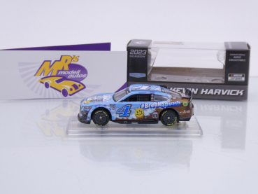 Preview: Lionel Racing CX42365BLDKH # Ford Mustang NASCAR 2023 " Kevin Harvick - Busch Light Dirt Car " Foil Number " " 1:64
