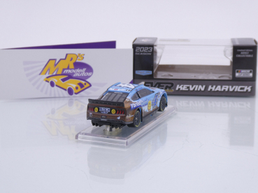 Preview: Lionel Racing CX42365BLDKH # Ford Mustang NASCAR 2023 " Kevin Harvick - Busch Light Dirt Car " Foil Number " " 1:64