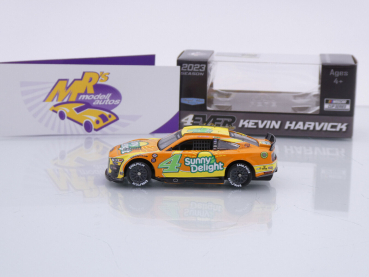 Preview: Lionel Racing CX42365SNTKH # Ford Mustang NASCAR 2023 " Kevin Harvick - Sunny Delight Orange Juice Throwback " 1:64
