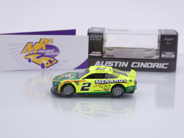 Preview: Lionel Racing CX22365MQSAE # Ford Mustang NASCAR 2023 " Austin Cindric - Menards / Quaker State " 1:64
