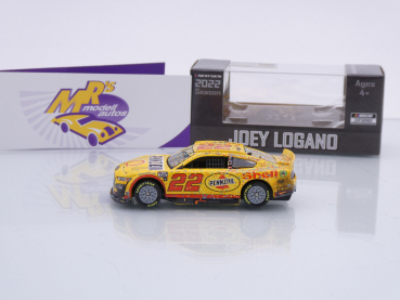 Preview: Lionel Racing W222265SHPJLH # Ford Mustang NASCAR 2022 " Joey Logano - Shell-Pennzoil Phoenix Fall (Championship) Race Winner " 1:64