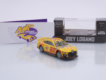 Preview: Lionel Racing W222265SHPJLH # Ford Mustang NASCAR 2022 " Joey Logano - Shell-Pennzoil Phoenix Fall (Championship) Race Winner " 1:64