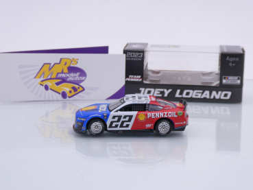 Preview: Lionel Racing C222365PZTJL # Ford Mustang NASCAR 2023 " Joey Logano - Pennzoil Throwback " 1:64