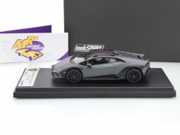 Preview: Look Smart LS542F # Lamborghini Huracan Sterrato Baujahr 2023 " mattgrau (Grigio Vulcano) " 1:43