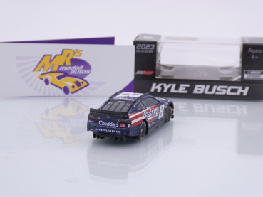 Preview: Lionel Racing CX82365SALKB # Chevrolet Camaro ZL1 NASCAR 2023 " Kyle Busch - Cheddars Scratch Kitchen Salutes / Patriotic " 1:64