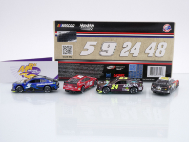 Preview: Lionel Racing CXX2365DARHMS # Chevrolet Camaro ZL1 NASCAR 2023 " Hendrick - Darlington Throwback 4 Car Set " 1:64