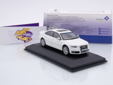 Preview: Solido S4313302 # Audi S8 D3 V10 5.2L Limousine Baujahr 2006 " weiß " 1:43