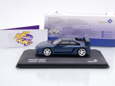 Preview: Solido S4313401 # Venturi 400 GT Baujahr 1994 in " dunkelblaumetallic " 1:43