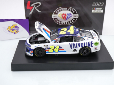 Preview: Lionel Racing C242323VALWB # Chevrolet Camaro ZL1 NASCAR 2023 " William Byron - Valvoline Motor Oil " 1:24