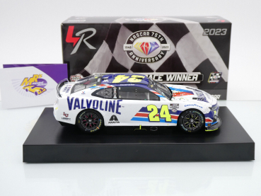 Preview: Lionel Racing W242323VALWBV # Chevrolet Camaro ZL1 NASCAR 2023 " William Byron - Valvoline Motor Oil Phoenix Spring Race Winner " 1:24