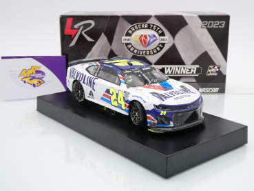 Lionel Racing W242323VALWBV # Chevrolet Camaro ZL1 NASCAR 2023 " William Byron - Valvoline Motor Oil Phoenix Spring Race Winner " 1:24
