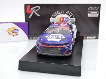 Preview: Lionel Racing CX92323SALCL # Chevrolet Camaro ZL1 NASCAR 2023 " Chase Elliott - NAPA Auto Parts Salutes / Patriotic " 1:24