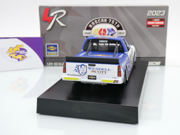 Preview: Lionel Racing T242324WSFRX # Chevrolet Silverado NASCAR Truck 2023 " Rajah Caruth - Wendell Scott Foundation " 1:24