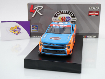 Preview: Lionel Racing T432324RTSDI # Chevrolet Silverado NASCAR Truck 2023 " Daniel Dye - Race To Stop Suicide Throwback " 1:24