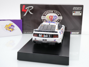 Preview: Lionel Racing CX42323MB1KH # Ford Mustang NASCAR 2023 " Kevin Harvick - Mobil 1 White " 1:24