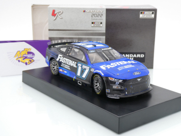 Lionel Racing W172223FASCHE # Ford Mustang NASCAR 2022 " Chris Buescher - Fastenal Bristol Fall Race Winner " Foil Number " " 1:24