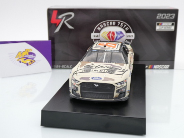 Preview: Lionel Racing CX62323SOCBW # Ford Mustang NASCAR 2023 " Brad Keselowski - Solomon Plumbing Camo " Foil Number " " 1:24