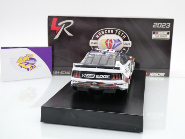 Preview: Lionel Racing CX62323SALBW # Ford Mustang NASCAR 2023 " Brad Keselowski - Castrol Edge Salutes / Patriotic " Foil Number " " 1:24