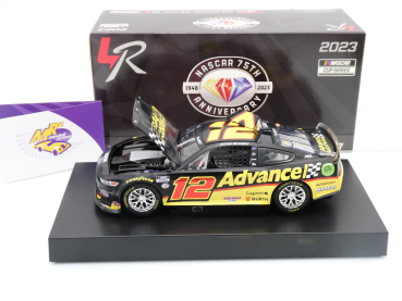 Preview: Lionel Racing C122323ADVRB # Ford Mustang NASCAR 2023 " Ryan Blaney - Advance Auto Parts " Foil Number " " 1:24