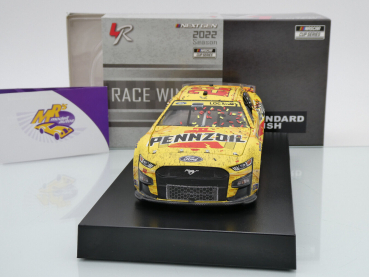 Preview: Lionel Racing W222223PENJLC # Ford Mustang NASCAR 2022 " Joey Logano - Pennzoil Las Vegas Fall Race Winner " 1:24