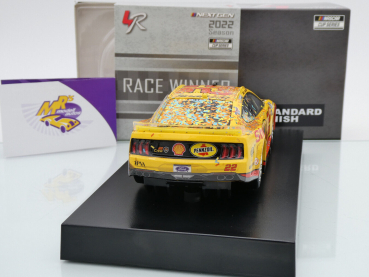 Preview: Lionel Racing W222223SHPJLH # Ford Mustang NASCAR 2022 " Joey Logano - Shell-Pennzoil Phoenix Fall (Championship) Race Winner " 1:24