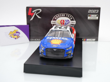 Preview: Lionel Racing C222323PZTJL # Ford Mustang NASCAR 2023 " Joey Logano - Pennzoil Throwback " 1:24