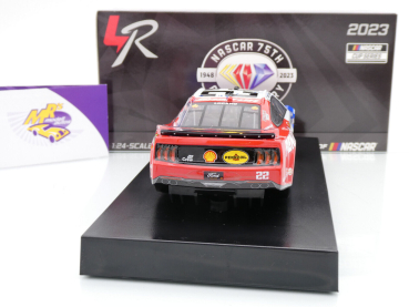 Preview: Lionel Racing C222323PZTJL # Ford Mustang NASCAR 2023 " Joey Logano - Pennzoil Throwback " 1:24