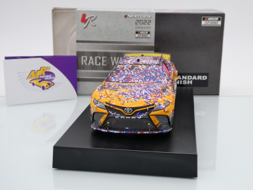 Preview: Lionel Racing W202223DWLCDMF # Toyota Camry NASCAR 2022 " Christopher Bell - DeWalt Charlotte Roval Race Winner " Foil Number " " 1:24