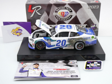 Lionel Racing W202323PYEJHF # Toyota Supra NASCAR Xfinity 2023 " John Hunter Nemechek - Pye Barker Fire & Safety Martinsville Spring Race Winner " 1:24