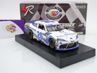 Lionel Racing W202323PYEJHF # Toyota Supra NASCAR Xfinity 2023 " John Hunter Nemechek - Pye Barker Fire & Safety Martinsville Spring Race Winner " 1:24