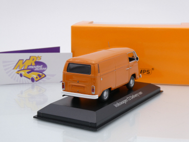Preview: Maxichamps 940053064 # Volkswagen VW T2 Lieferwagen Baujahr 1972 " braunorange " 1:43